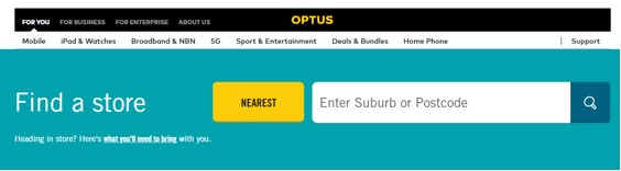 Optus Find A Store